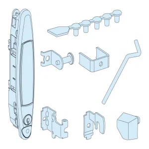 Schneider Electric 01032 - аксессуары для двери Prisma Plus G, IP30 (ШНАЙДЕР) Schneider Electric 01032 - аксессуары для двери Prisma Plus G, IP30 (ШНАЙДЕР)