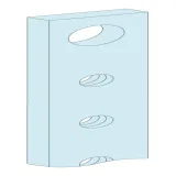 4 ШИНЫ С РЕЗЬБ.ОТВЕР., 400 A, 1000 ММ