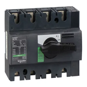 Рубильник Schneider Electric Interpact INS 160А 4P, фронтальное исполнение (ШНАЙДЕР) Рубильник Schneider Electric Interpact INS 160А 4P, фронтальное исполнение (ШНАЙДЕР)