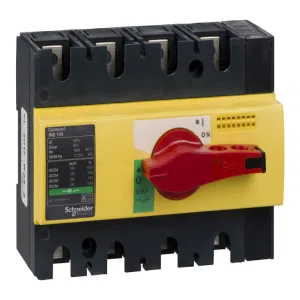 Рубильник Schneider Electric Interpact INS 100А 4P, фронтальное исполнение (ШНАЙДЕР) Рубильник Schneider Electric Interpact INS 100А 4P, фронтальное исполнение (ШНАЙДЕР)