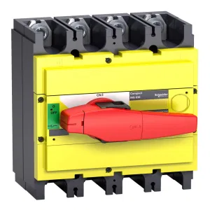 Рубильник Schneider Electric Interpact INS 400А 4P, фронтальное исполнение (ШНАЙДЕР) Рубильник Schneider Electric Interpact INS 400А 4P, фронтальное исполнение (ШНАЙДЕР)