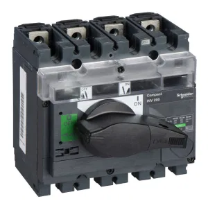 Рубильник Schneider Electric Interpact INV 200А 4P, фронтальное исполнение (ШНАЙДЕР) Рубильник Schneider Electric Interpact INV 200А 4P, фронтальное исполнение (ШНАЙДЕР)
