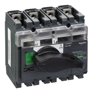 Рубильник Schneider Electric Interpact INV 250А 4P, фронтальное исполнение (ШНАЙДЕР) Рубильник Schneider Electric Interpact INV 250А 4P, фронтальное исполнение (ШНАЙДЕР)