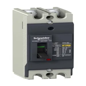 Силовой автомат Schneider Electric Easypact EZC 100, TM-D, 30кА, 2P, 16А (ШНАЙДЕР) Силовой автомат Schneider Electric Easypact EZC 100, TM-D, 30кА, 2P, 16А (ШНАЙДЕР)