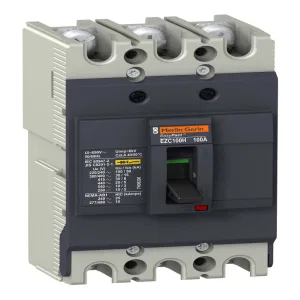 Силовой автомат Schneider Electric Easypact EZC 100, TM-D, 30кА, 3P, 20А (ШНАЙДЕР) Силовой автомат Schneider Electric Easypact EZC 100, TM-D, 30кА, 3P, 20А (ШНАЙДЕР)