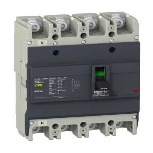 Силовой автомат Schneider Electric Easypact EZC 250, TM-D, 25кА, 4P, 63А (ШНАЙДЕР) Силовой автомат Schneider Electric Easypact EZC 250, TM-D, 25кА, 4P, 63А (ШНАЙДЕР)