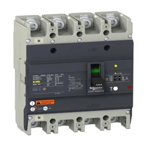 Силовой автомат Schneider Electric Easypact EZC 250, TM-D c диф защитой, 36кА, 4P, 100А (ШНАЙДЕР) Силовой автомат Schneider Electric Easypact EZC 250, TM-D c диф защитой, 36кА, 4P, 100А (ШНАЙДЕР)
