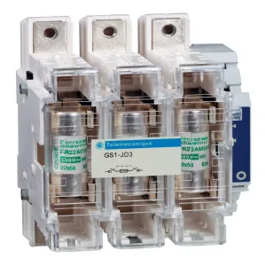 Рубильник с предохранителем Schneider Electric TeSys GS 100А 3P, 22x58 (ШНАЙДЕР) Рубильник с предохранителем Schneider Electric TeSys GS 100А 3P, 22x58 (ШНАЙДЕР)