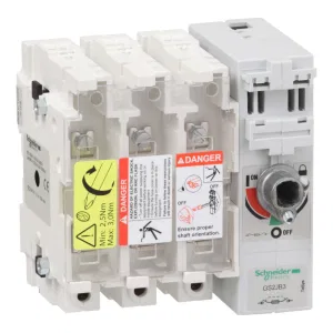 Рубильник с предохранителем Schneider Electric TeSys GS 100А 3P, A4 (ШНАЙДЕР) Рубильник с предохранителем Schneider Electric TeSys GS 100А 3P, A4 (ШНАЙДЕР)