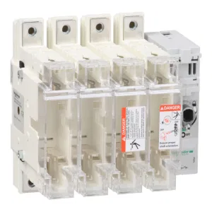 Рубильник с предохранителем Schneider Electric TeSys GS 125А 4P, 00 (ШНАЙДЕР) Рубильник с предохранителем Schneider Electric TeSys GS 125А 4P, 00 (ШНАЙДЕР)
