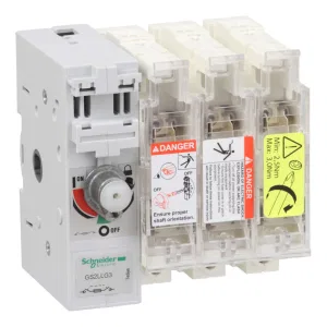 Рубильник с предохранителем Schneider Electric TeSys GS 160А 3P, 00 (ШНАЙДЕР) Рубильник с предохранителем Schneider Electric TeSys GS 160А 3P, 00 (ШНАЙДЕР)