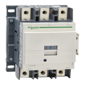 Контактор Schneider Electric TeSys LC1D 3P 115А 400/24В DC 55кВт (ШНАЙДЕР) Контактор Schneider Electric TeSys LC1D 3P 115А 400/24В DC 55кВт (ШНАЙДЕР)