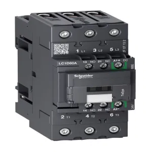 Контактор Schneider Electric TeSys D 3P 80А DC 37кВт, LC1D80ABBE (ШНАЙДЕР) Контактор Schneider Electric TeSys D 3P 80А DC 37кВт, LC1D80ABBE (ШНАЙДЕР)