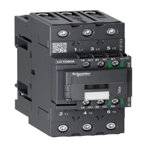 Контактор Schneider Electric TeSys D 3P 80А 48.130В AC//DC 37кВт, LC1D80AEHE (ШНАЙДЕР) Контактор Schneider Electric TeSys D 3P 80А 48.130В AC//DC 37кВт, LC1D80AEHE (ШНАЙДЕР)