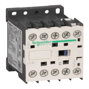 Контактор Schneider Electric TeSys LC1K 3P 6А 400/220В AC 2.2кВт (ШНАЙДЕР) Контактор Schneider Electric TeSys LC1K 3P 6А 400/220В AC 2.2кВт (ШНАЙДЕР)