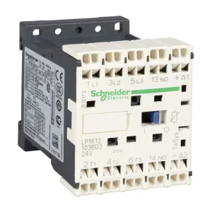 Контактор Schneider Electric Tesys LP1K 3P 6А 400/24В DC 2.2кВт (ШНАЙДЕР) Контактор Schneider Electric Tesys LP1K 3P 6А 400/24В DC 2.2кВт (ШНАЙДЕР)