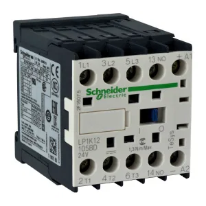 Контактор Schneider Electric Tesys LP1K 3P 6А 400/24В DC 2.2кВт (ШНАЙДЕР) Контактор Schneider Electric Tesys LP1K 3P 6А 400/24В DC 2.2кВт (ШНАЙДЕР)