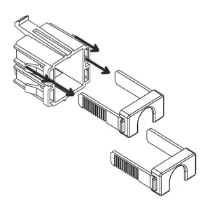 КРЕПЛЕНИЕ USB КАБЕЛЕЙ/MAGELIS XBT (ШНАЙДЕР) КРЕПЛЕНИЕ USB КАБЕЛЕЙ/MAGELIS XBT (ШНАЙДЕР)