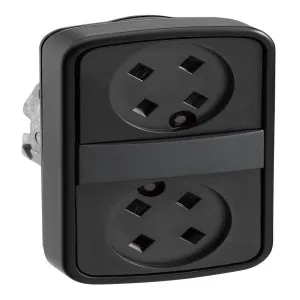 ГОЛОВКА КНОПКИ ДВОЙНАЯ БЕЗ ВСТАВОК ЧЕРН (ШНАЙДЕР) ГОЛОВКА КНОПКИ ДВОЙНАЯ БЕЗ ВСТАВОК ЧЕРН (ШНАЙДЕР)