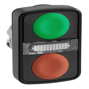 ГОЛОВКА КНОПКИ ДВОЙНАЯ БЕЗ МАРКИР + LED ZB4BW7A37407 (ШНАЙДЕР) ГОЛОВКА КНОПКИ ДВОЙНАЯ БЕЗ МАРКИР + LED ZB4BW7A37407 (ШНАЙДЕР)