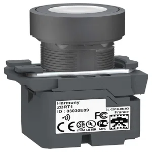Кнопка Schneider Electric Harmony 22 мм, IP65, Белый (ШНАЙДЕР) Кнопка Schneider Electric Harmony 22 мм, IP65, Белый (ШНАЙДЕР)