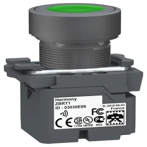 Кнопка Schneider Electric Harmony 22 мм, IP65, Зеленый (ШНАЙДЕР) Кнопка Schneider Electric Harmony 22 мм, IP65, Зеленый (ШНАЙДЕР)