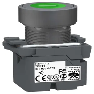 Кнопка Schneider Electric Harmony 22 мм, IP65, Зеленый (ШНАЙДЕР) Кнопка Schneider Electric Harmony 22 мм, IP65, Зеленый (ШНАЙДЕР)