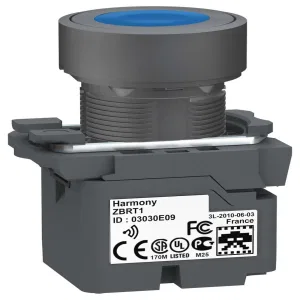 Кнопка Schneider Electric Harmony 22 мм, IP65, Синий (ШНАЙДЕР) Кнопка Schneider Electric Harmony 22 мм, IP65, Синий (ШНАЙДЕР)