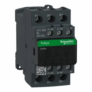 Контактор Schneider Electric TeSys LC1D 3P 12А 400/24В DC 11кВт (ШНАЙДЕР) Контактор Schneider Electric TeSys LC1D 3P 12А 400/24В DC 11кВт (ШНАЙДЕР)