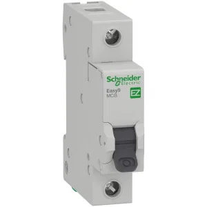 Schneider Electric EZ9F14110 Автоматический выключатель Easy9, 1 полюс, 10 А, характеристика B, 4,5 кА (ШНАЙДЕР) Schneider Electric EZ9F14110 Автоматический выключатель Easy9, 1 полюс, 10 А, характеристика B, 4,5 кА (ШНАЙДЕР)