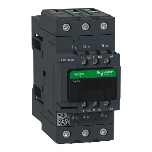 Контактор Schneider Electric TeSys D LC1D50AM7 3P 50 А 220 В AC (1НО+1НЗ) (ШНАЙДЕР) Контактор Schneider Electric TeSys D LC1D50AM7 3P 50 А 220 В AC (1НО+1НЗ) (ШНАЙДЕР)